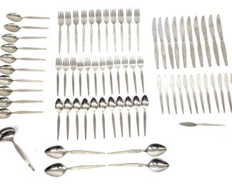 stainless flatware