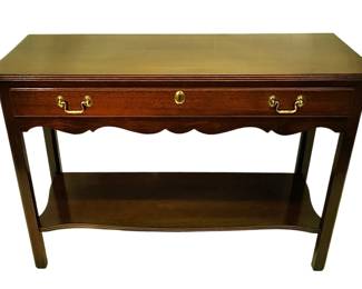 Wellington Hall solid mahogany sofa table 