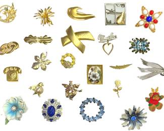 several lots of costume jewelry
