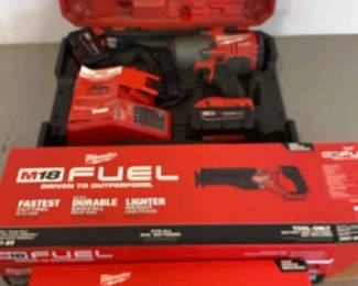 Milwaukee Drill, Hackzall, And Sawzall