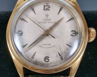 Tudor Oyster Prince Automatic Watch, 1950s Vintage w appraisal