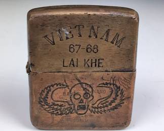 6768 Vietnam Modified Trench Art Zippo Lighter