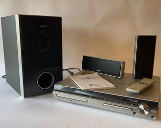 Sony Audio Video Lot Featuring Sony Surround Speakers