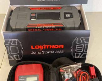 Lokithor Jump Starter J401 And AMP Hound 