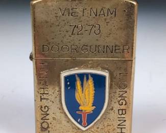 7273 Vietnam Door Gunner 1st Aviation Brigade Lighter 