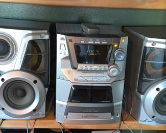 Panasonic CD Stereo System Plus Super Woofers
