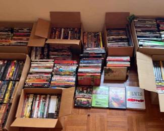 A Plethora Of DVDs