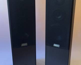 Sony Speaker System Model No. SSMF400H