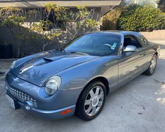 2005  Ford Thunderbird Convertible.. 50th Anniversary
Only 30,700 original miles. Taking Bids, winning Bid by Sunday takes the car! 