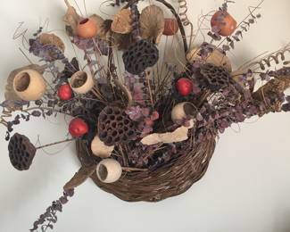 Dryed flowers arrangement 