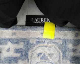 Ralph Lauren label on the rugs