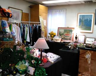 Snap shot of the "Bargain Box" where things are greatly discounted throughout the sale.
