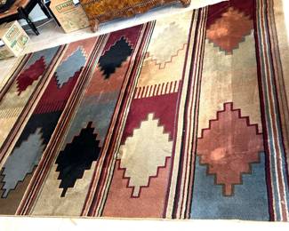 Aztec Pattern Area Rug