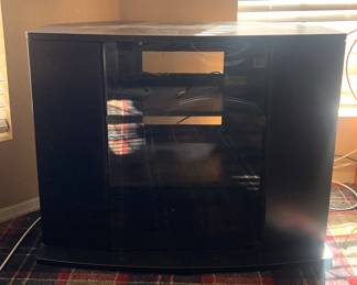 Black TV Stand