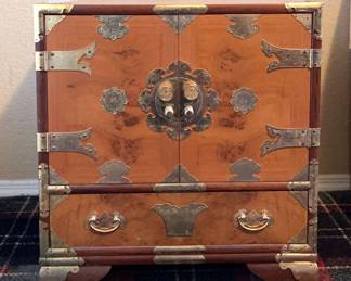 Beautiful Wooden Asian Night Stand