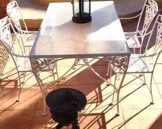 Wrought Iron Patio Set