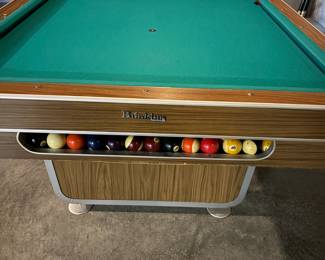 1960’s Brinktun Pool Table