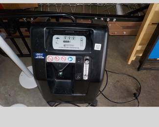 DeVilbisss 5 Liter Oxygen Concentrator. Note: Powers up and seems to work as designed. $600.00