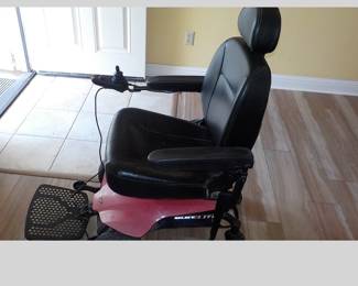 Pride: Jazzy Select Elite Electric Wheelchair. Note: Good battery, holds charge and works as designed. $1,000.00