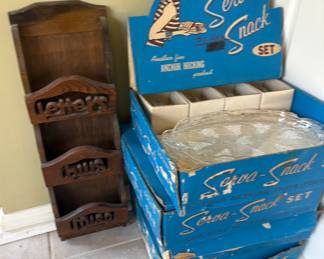 Vintage Serva snack sets