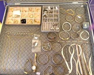 Gold and sterling jewelry