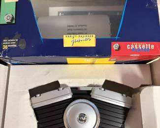 Harley Davidson cassette player with box