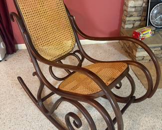 Vintage Bentwood style rocker
