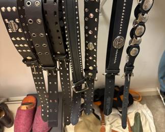 Leather belts
