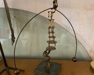 Vintage Brass Sculpture