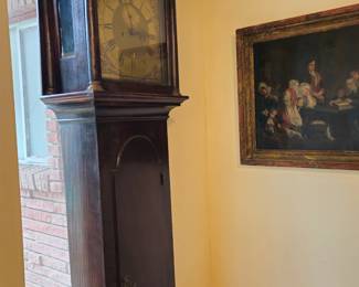 Tall case clock. Needs TLC. 18th-19th century