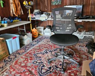 Large rug . Great low price. Ideal for man cave or retreat. 