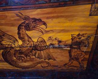 More of the area when the top is opened