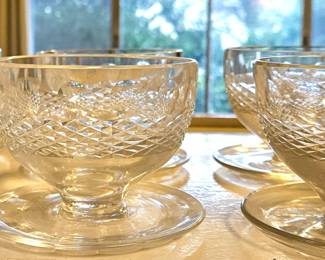 12 Waterford footed sherbet or cocktail servers