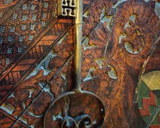 Key to the large, complicated lock