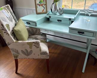 Desk and chair