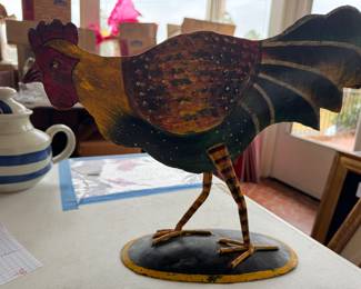 Metal rooster