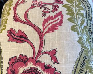 One of a pair of pillows