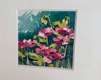 One of three watercolors by Ann Neely