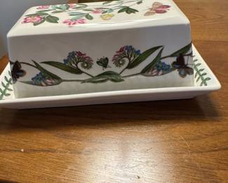 Portmerion butter dish