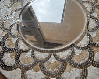 Interesting mosaic mirror