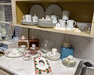 Lots of china