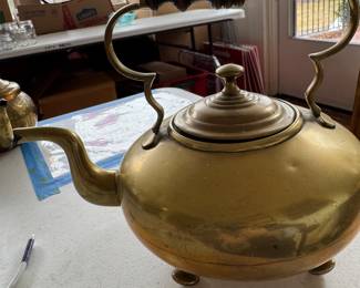Brass kettle