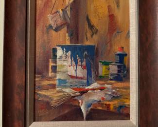 Interesting oil sketch