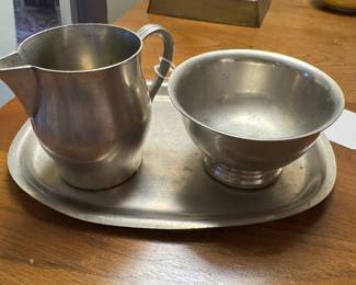 Pewter set