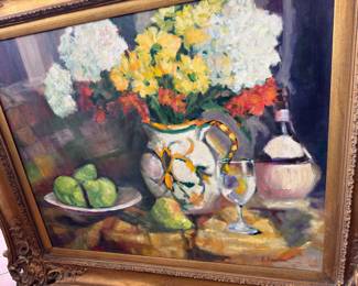 Large floral by Patricia Pittman