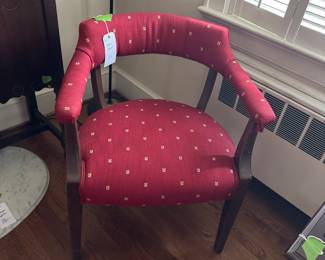 ONE OF A PAIR OF CHAIRS