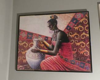 woman with jug