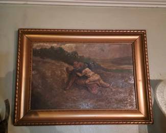 LION AND MAN