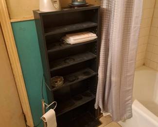 SHELF IN BATHROOM