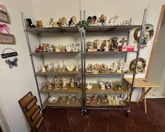 Tons of glass figurines 